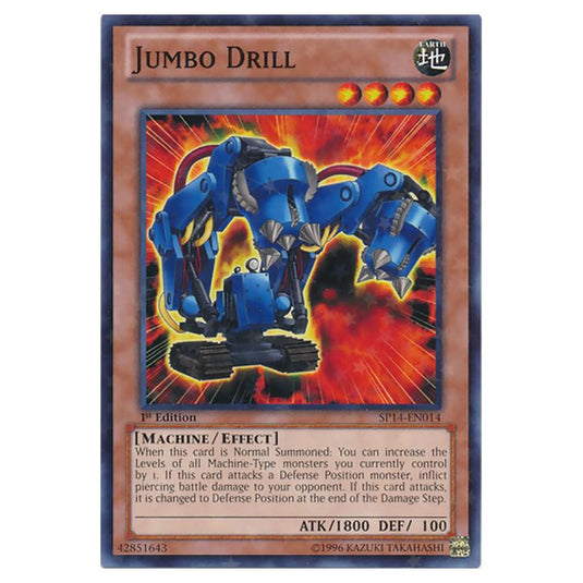 Yu-Gi-Oh! - Star Pack 2014 - Jumbo Drill (Starfoil Rare) SP14-EN014