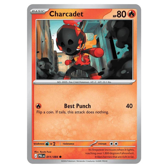 Pokemon - Mega Evolution - Pitch Black - Charcadet - 011/084