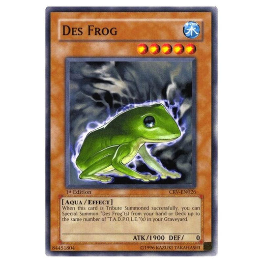 Yu-Gi-Oh! - Cybernetic Revolution - Des Frog (Common) CRV-EN026