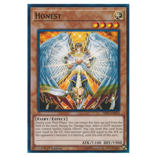 Yu-Gi-Oh! - Structure Deck - Wave of Light - Honest (Common) SR05-EN018