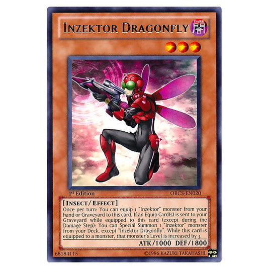 Yu-Gi-Oh! - Order of Chaos - Inzektor Dragonfly (Rare) ORCS-EN020