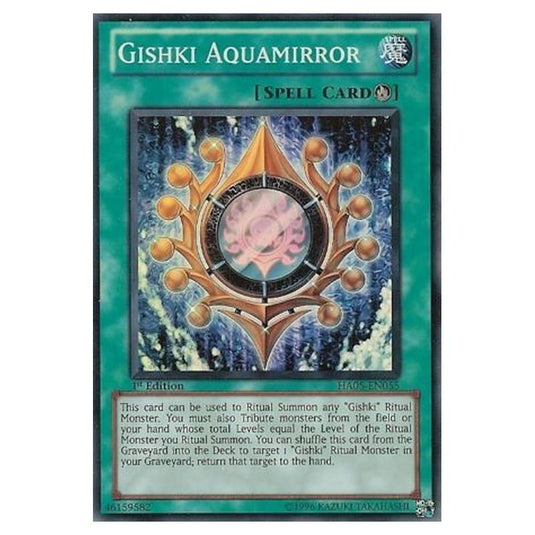 Yu-Gi-Oh! - Hidden Arsenal 5 - Steelswarm Invasion - Gishki Aquamirror (Super Rare) HA05-EN055