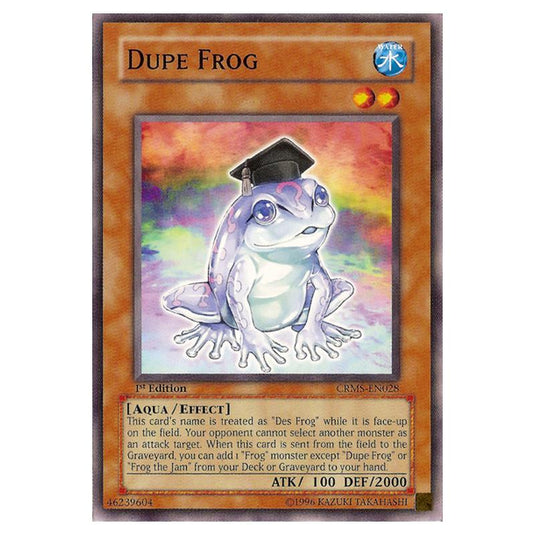 Yu-Gi-Oh! - Crimson Crisis - Dupe Frog (Common) CRMS-EN028
