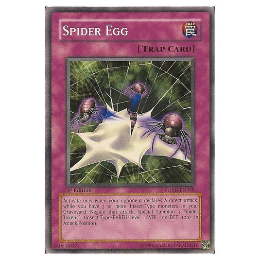 Yu-Gi-Oh! - Stardust Overdrive - Spider Egg (Common) SOVR-EN068