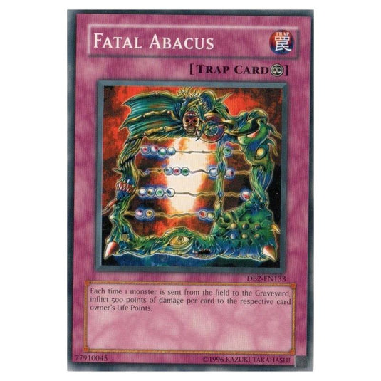 Yu-Gi-Oh! - Dark Beginning 2 - Fatal Abacus (Common) DB2-EN133
