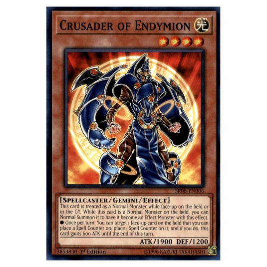Yu-Gi-Oh! - Structure Deck - Order of the Spellcasters - Crusader of Endymion (Common) SR08-EN006