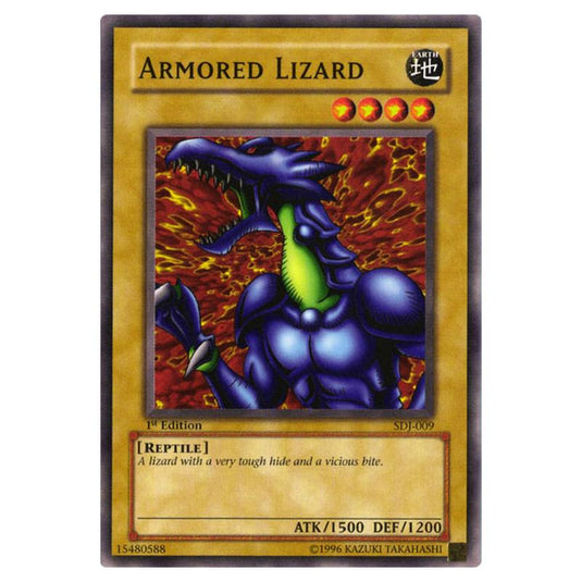 Yu-Gi-Oh! - Starter Deck - Joey - Armored Lizard (Common) SDJ-009