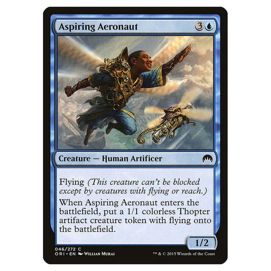 Magic The Gathering - Magic Origins - Aspiring Aeronaut - 46/272 (Foil)