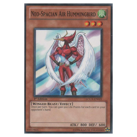 Yu-Gi-Oh! - Legendary Collection 2 - The Duel Academy Years Mega Pack - Neo-Spacian Air Hummingbird (Common) LCGX-EN021