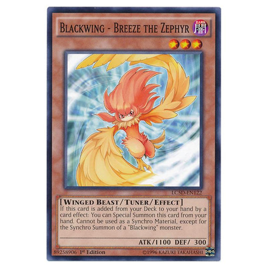 Yu-Gi-Oh! - Legendary Collection 5D's Mega Pack - Blackwing - Breeze the Zephyr (Common) LC5D-EN122