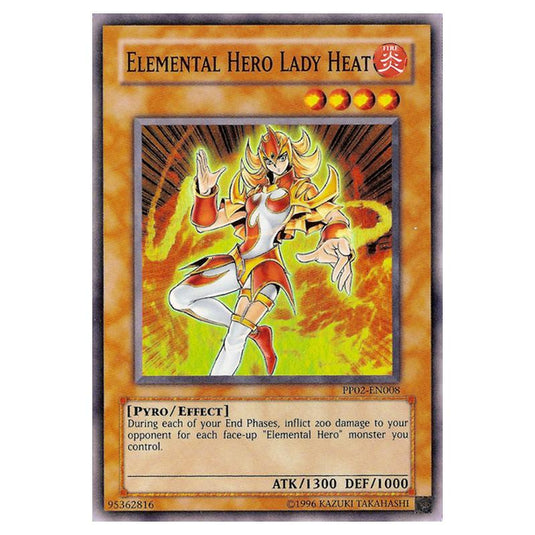 Yu-Gi-Oh! - Premium Pack 2 (TCG) - Elemental HERO Lady Heat (Super Rare) PP02-EN008