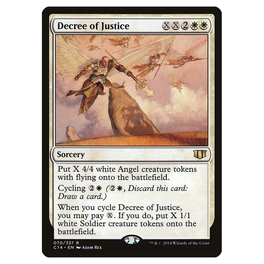 Magic The Gathering - Commander 2014 - Decree Of Justice - 70