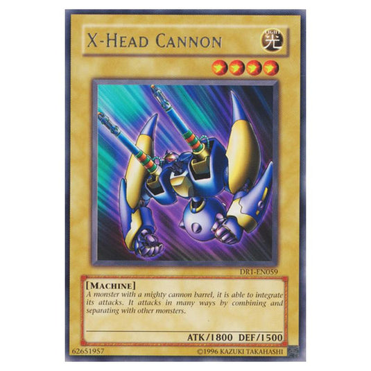Yu-Gi-Oh! - Dark Revelation Volume 1 - X-Head Cannon (Rare) DR1-EN059
