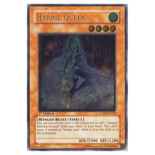 Yu-Gi-Oh! - Force of the Breaker - Harpie Queen (Ultimate Rare) FOTB-EN020