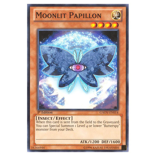 Yu-Gi-Oh! - Galactic Overlord - Moonlit Papillon (Common) GAOV-EN014 Yu-Gi-Oh! - Galactic Overlord - Moonlit Papillon (Common) GAOV-EN014