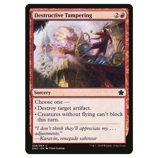 Magic The Gathering - Game Night 2019 - Destructive Tampering - 38