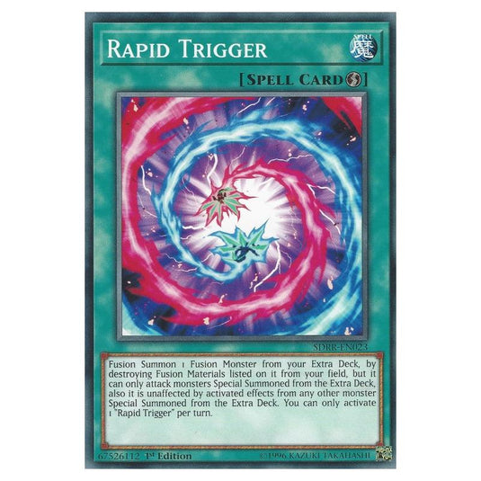 Yu-Gi-Oh! - Structure Deck - Rokket Revolt - Rapid Trigger (Common) SDRR-EN023