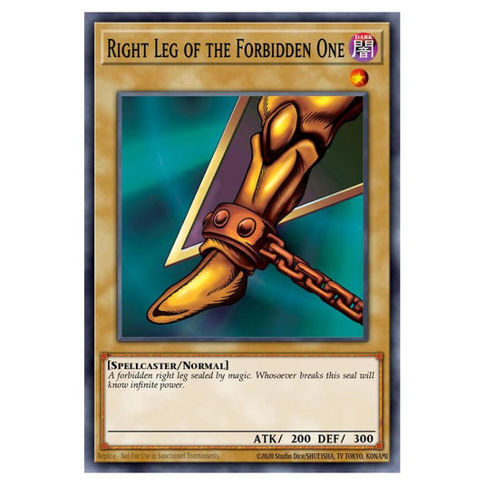 Yu-Gi-Oh! - Yugi's Legendary Decks - Right Leg of the Forbidden One (Ultra Rare) YGLD-ENA18