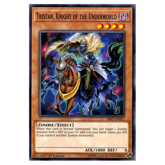 Yu-Gi-Oh! - Structure Deck - Zombie Horde - Tristan, Knight of the Underworld (Common) SR07-EN011