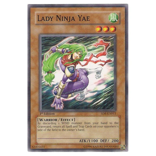 Yu-Gi-Oh! - Structure Deck - Lord of the Storm - Lady Ninja Yae (Common) SD8-EN011