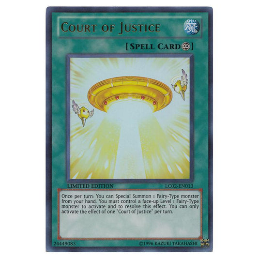 Yu-Gi-Oh! - Legendary Collection 2 - The Duel Academy Years - Court of Justice (Ultra Rare) LC02-EN013