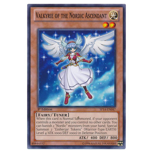 Yu-Gi-Oh! - Star Pack 2014 - Valkyrie of the Nordic Ascendant (Common) SP14-EN047