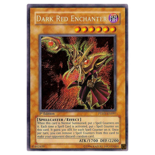 Yu-Gi-Oh! - Phantom Darkness - Dark Red Enchanter (Secret Rare) PTDN-EN097