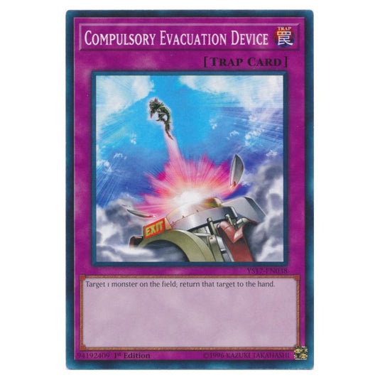 Yu-Gi-Oh! - Starter Deck - Link Strike - Compulsory Evacuation Device (Common) YS17-EN038