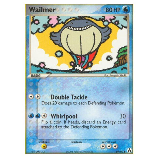 Pokemon - EX Legend Maker - Wailmer - 69/92