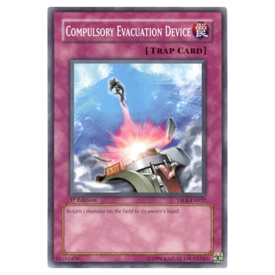 Yu-Gi-Oh! - Starter Deck - Jaden Yuki - Compulsory Evacuation Device (Common) YSDJ-EN037