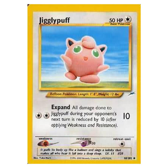 Pokemon - Neo Destiny - Jigglypuff - 044/105