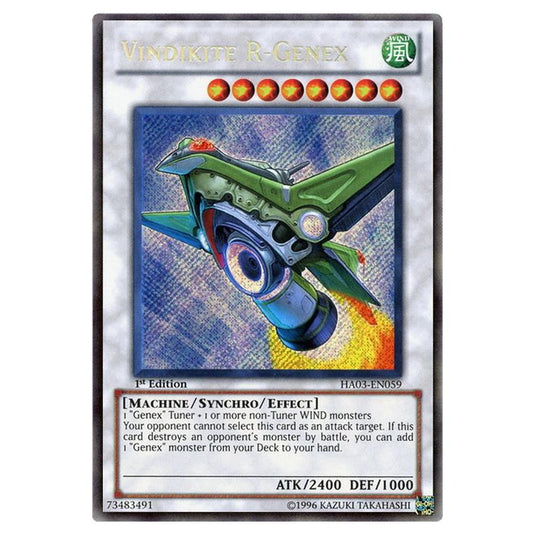 Yu-Gi-Oh! - Hidden Arsenal 3 - Vindikite R-Genex (Secret Rare) HA03-EN059