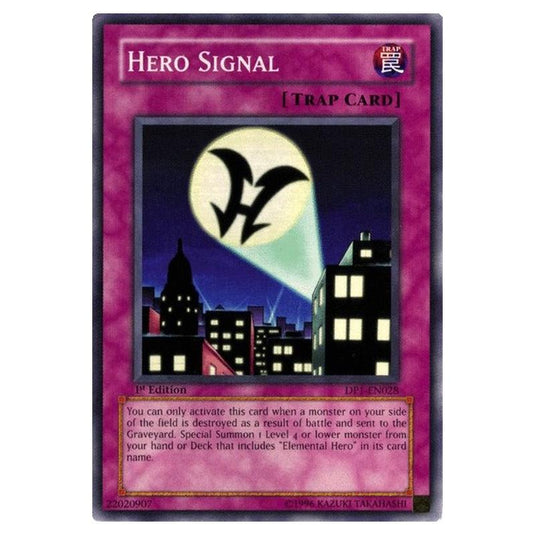Yu-Gi-Oh! - Duelist Pack - Jaden Yuki - Hero Signal (Common) DP1-EN028