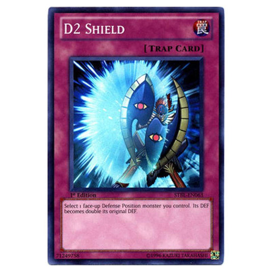 Yu-Gi-Oh! - Starstrike Blast - D2 Shield (Super Rare) - STBL-EN063