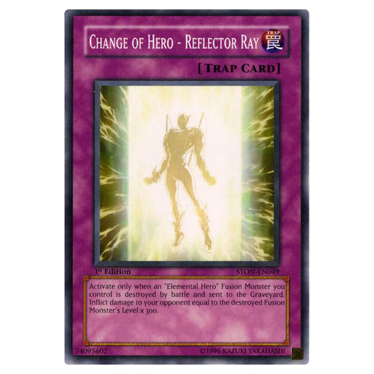 Yu-Gi-Oh! - Strike of Neos - Change of Hero - Reflector Ray (Common) STON-EN049