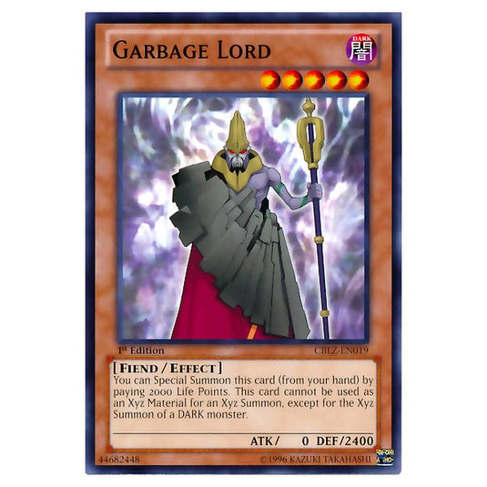 Yu-Gi-Oh! - Cosmo Blazer - Garbage Lord (Common) CBLZ-EN019