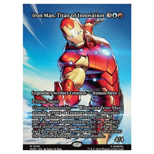 Magic The Gathering - Marvel Universe - Iron Man, Titan of Innovation - 0091