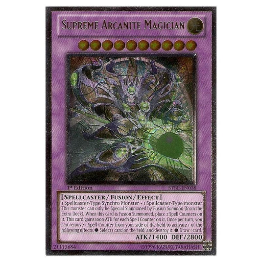 Yu-Gi-Oh! - Starstrike Blast - Supreme Arcanite Magician (Ultimate Rare) - STBL-EN038