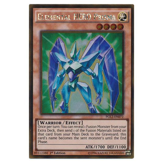 Yu-Gi-Oh! - Premium Gold - Return of the Bling - Elemental HERO Prisma (Gold Rare) PGL2-EN072