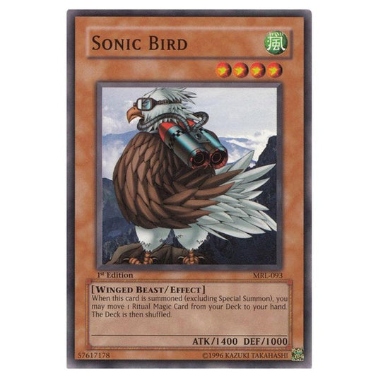 Yu-Gi-Oh! - Magic Ruler - Sonic Bird (Common) - MRL-EN093/050