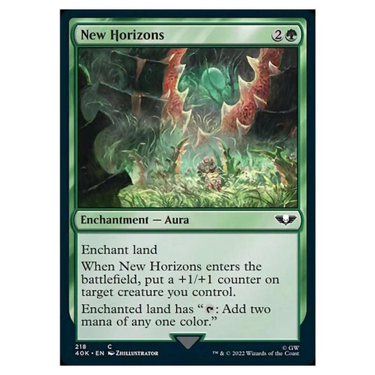 Magic The Gathering - Universes Beyond - Warhammer 40k - New Horizons - 218/168