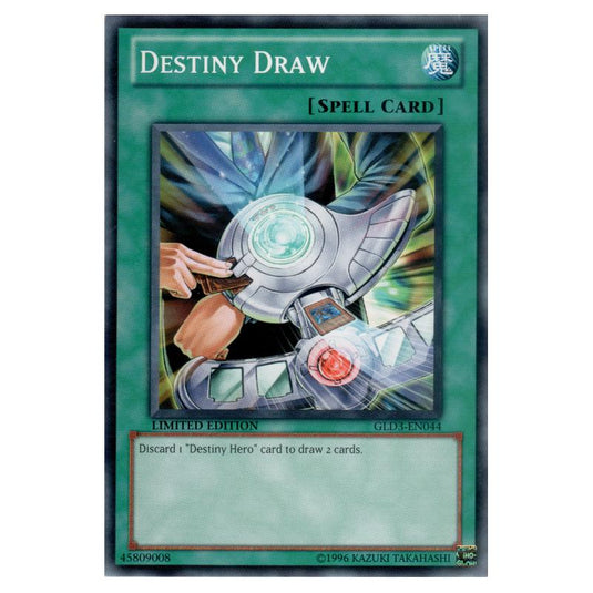 Yu-Gi-Oh! - Gold Series 3 - Destiny Draw (Common) GLD3-EN044
