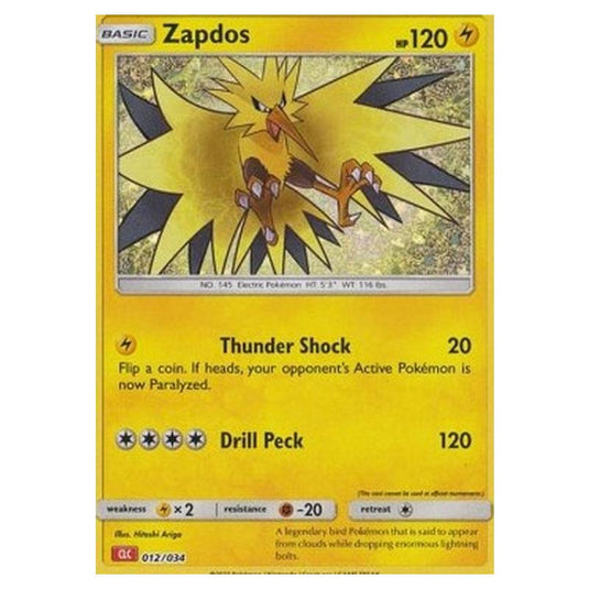 Pokemon - Pokémon Trading Card Game Classic - Charizard & Ho-Oh ex Deck - Zapdos 012