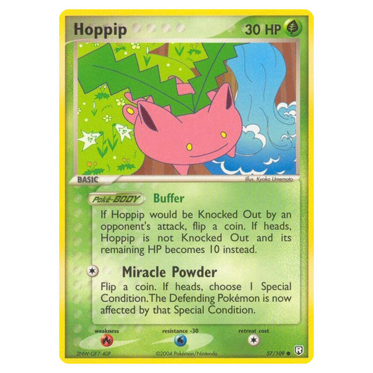 Pokemon - EX Team Rocket Returns - Hoppip - 057/109