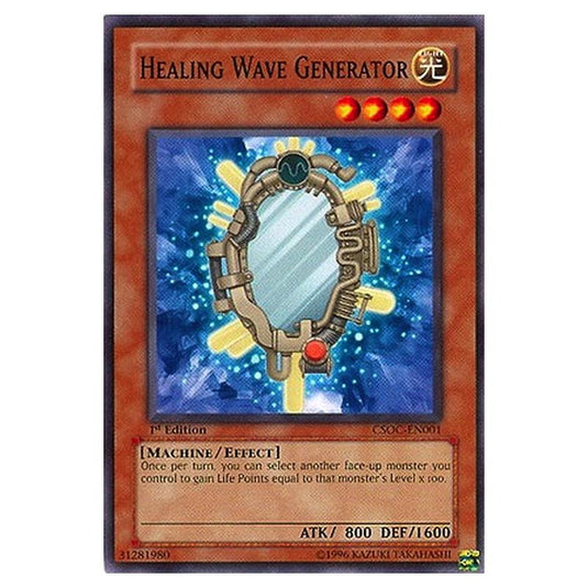 Yu-Gi-Oh! - Crossroads of Chaos - Healing Wave Generator (Common) CSOC-EN001