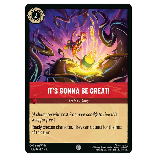 Lorcana - Attack of the Vine - It's Gonna Be Great! (Common) - 138/207