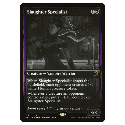Magic the Gathering - Innistrad: Double Feature - Slaughter Specialist - 122