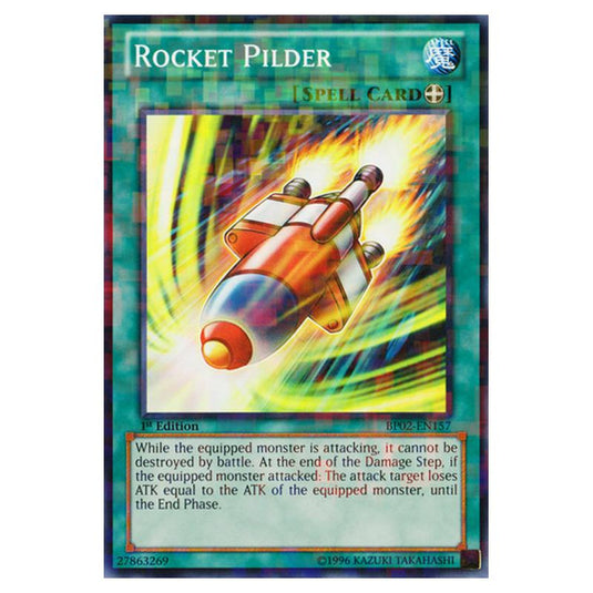 Yu-Gi-Oh! - Battle Pack 2 - War of the Giants - Rocket Pilder (Mosaic Rare) BP02-EN157