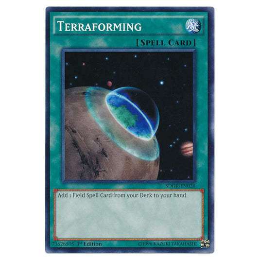 Yu-Gi-Oh! - Geargia Rampage Structure Deck - Terraforming (Common) SDGR-EN028