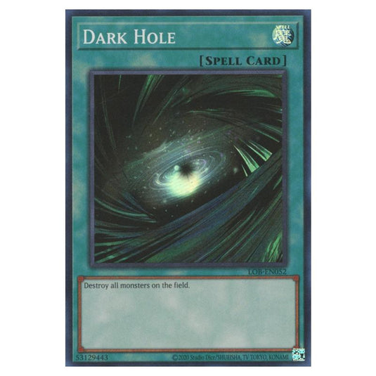 Yu-Gi-Oh! - Legend of Blue Eyes White Dragon (25th Anniversary Edition) - Dark Hole (Super Rare) - LOB25-EN052